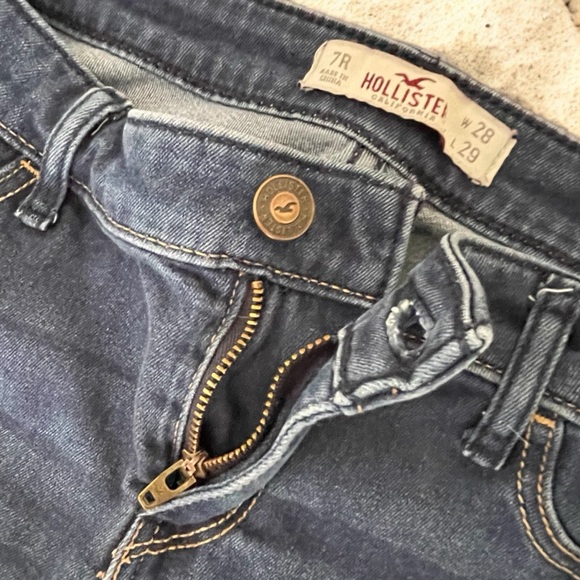 Hollister Denim Jeans Size 7 Regular Waist 28 Length 29 - Picture 7 of 9